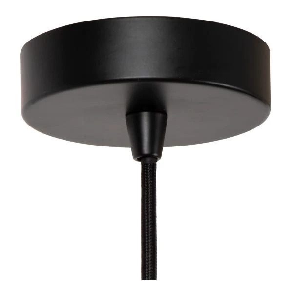 Lucide DANZA - Suspension - Ø 25 cm - 1xE27 - Noir - détail 3